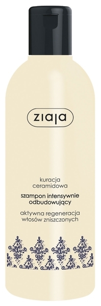 Шампунь з керамідами Ziaja Інтенсивне відновлення, 300 мл - Pampik