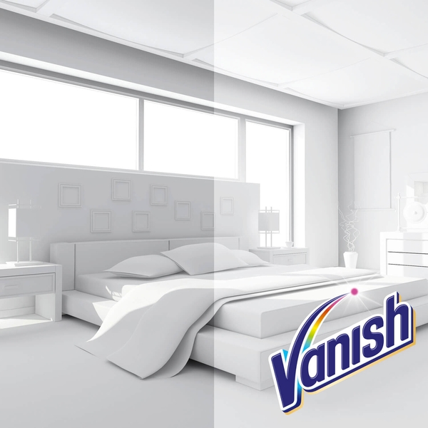 Пятновыводитель для белых вещей Vanish Oxi Action white, 450 мл - Pampik - 2