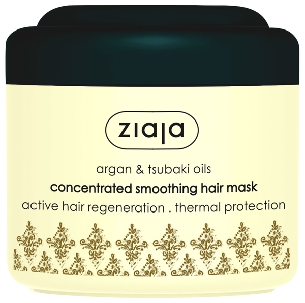 Концентрована маска для волосся Ziaja Олія Аргани та Камелії, 200 мл - Pampik
