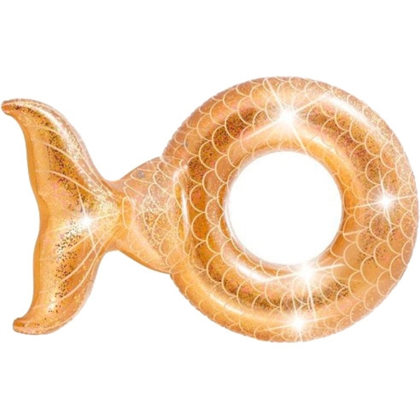 Надувне коло Intex Русалка, золотий (56258) - Pampik