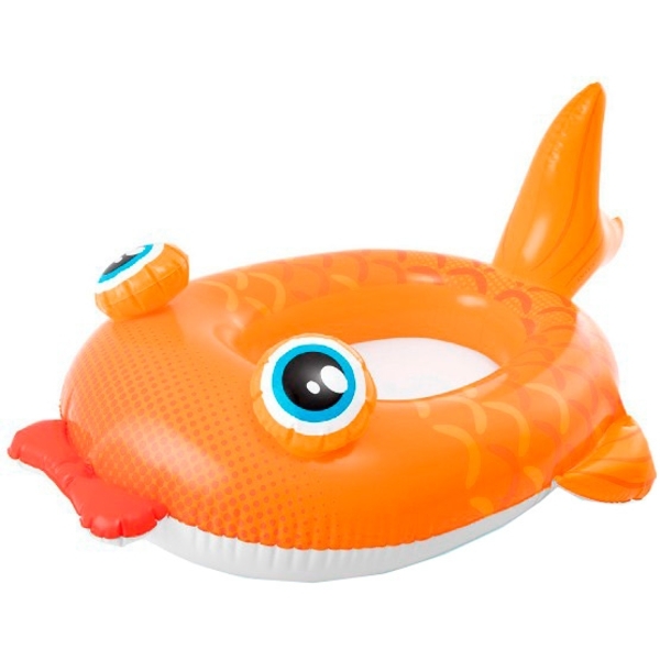 Надувной плот Intex, оранжевый (59380) - Pampik