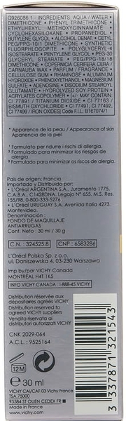 Тональний засіб проти зморшок Vichy Liftactiv Flexilift, відтінок 15 опал, 30 мл - Pampik - 3