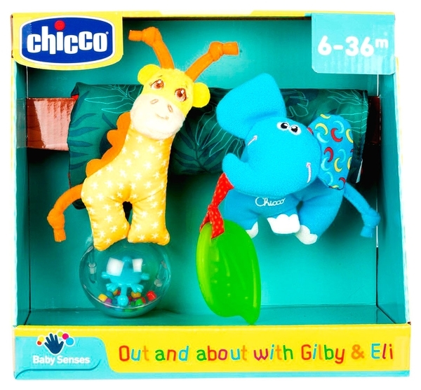 Іграшка на коляску Chicco Джилбі та Елі (10060.00) - Pampik - 2