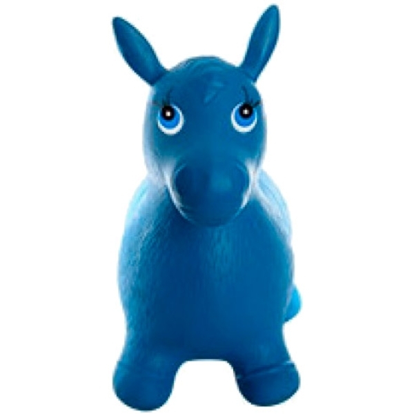 Стрибун Bambi Коня, синій (MS 0737 blue) - Pampik