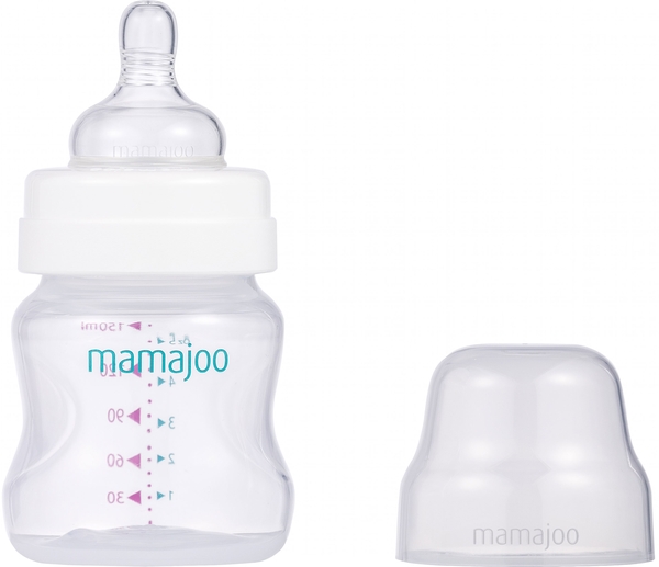 Пляшка для годування Mamajoo Silver S, 0+ міс., 150 мл (MMJ1035) - Pampik - 2