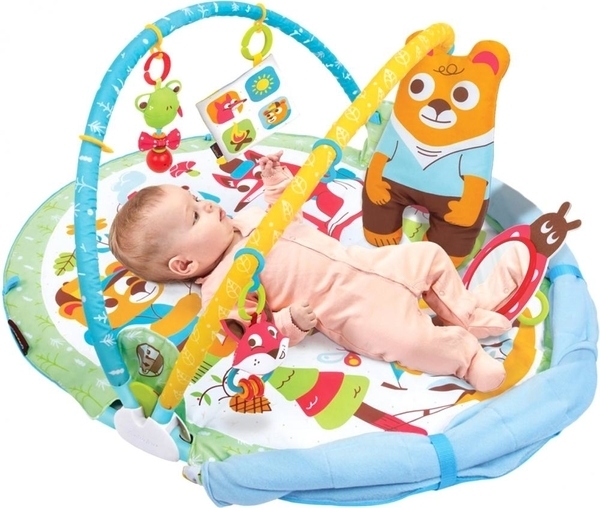 Розвиваючий килимок Yookidoo Веселі друзі (73790) - Pampik - 3