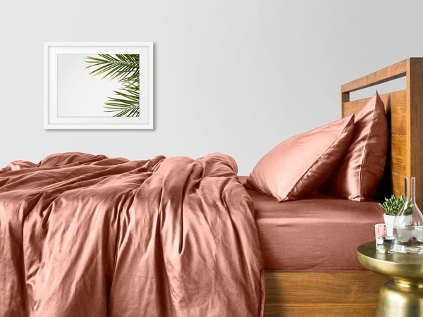 Наволочка Cosas, сатин, 70х70 см, бежевий (Satin_Beige_70) - Pampik - 5