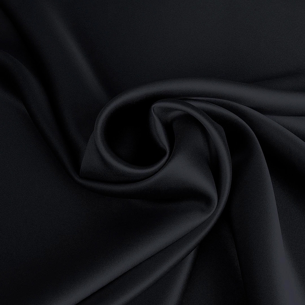 Наволочка Cosas, сатин, 70х70 см, чорний (Satin_Black_70) - Pampik - 4