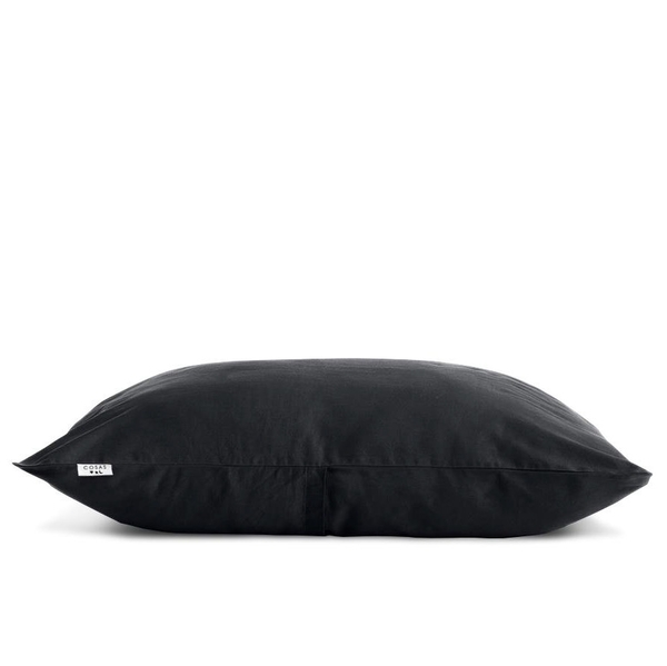 Наволочка Cosas, сатин, 70х70 см, чорний (Satin_Black_70) - Pampik - 3