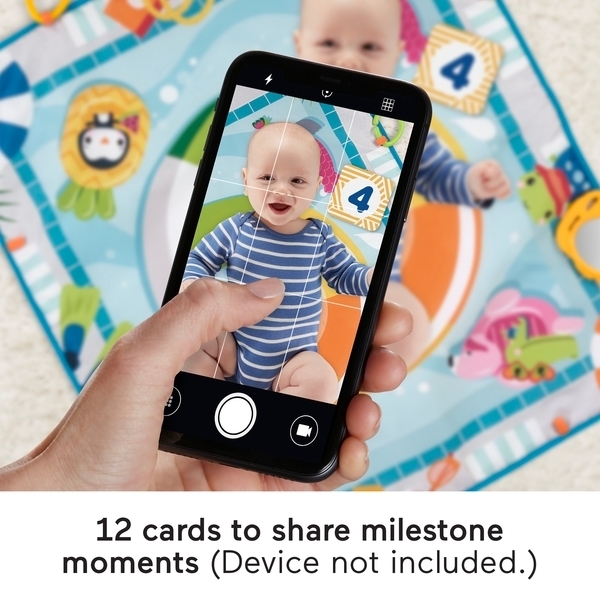 Килимок-ігровий центр Fisher-Price Морські пригоди (GRR44) - Pampik - 6