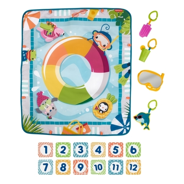 Килимок-ігровий центр Fisher-Price Морські пригоди (GRR44) - Pampik - 2