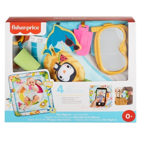 Килимок-ігровий центр Fisher-Price Морські пригоди (GRR44) - Pampik - 9