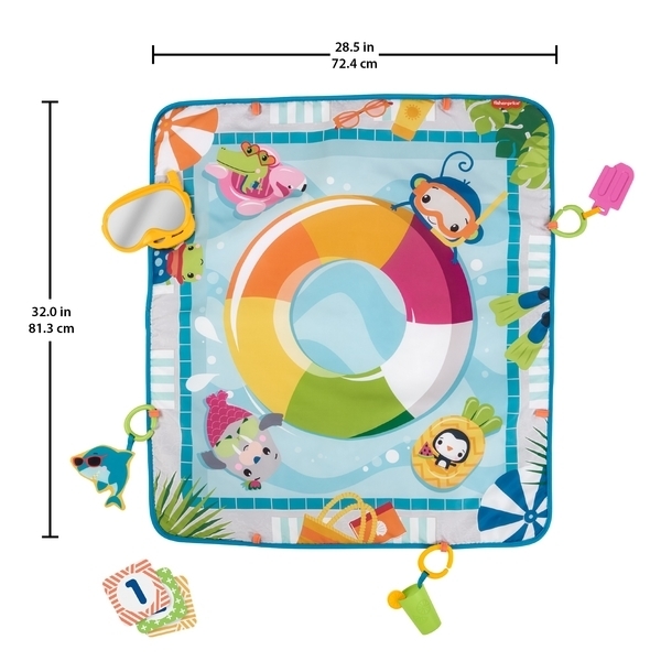 Килимок-ігровий центр Fisher-Price Морські пригоди (GRR44) - Pampik - 3