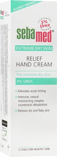 Крем для рук Sebamed Hand And Nail Cream Intensive для очень сухой кожи, 75 мл - Pampik - 2