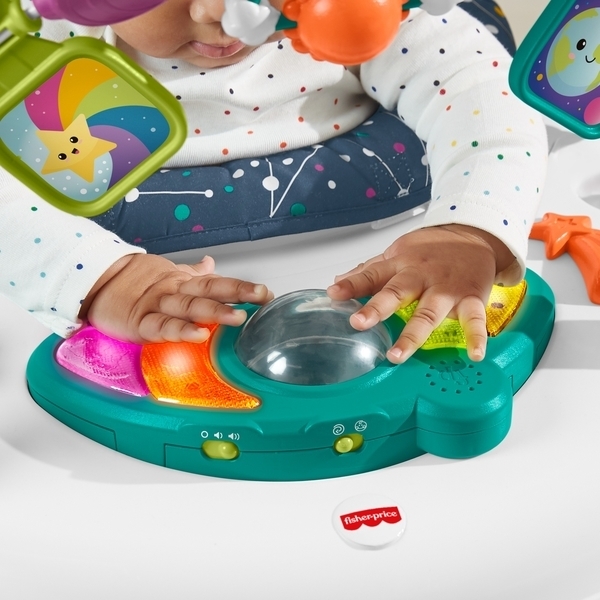 Прыгунки-игровой центр Fisher-Price Приключения в космосе (HBG73) - Pampik - 9