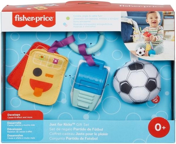 Набір брязкальця Fisher-Price Футбольний фанат (GRT94) - Pampik - 3