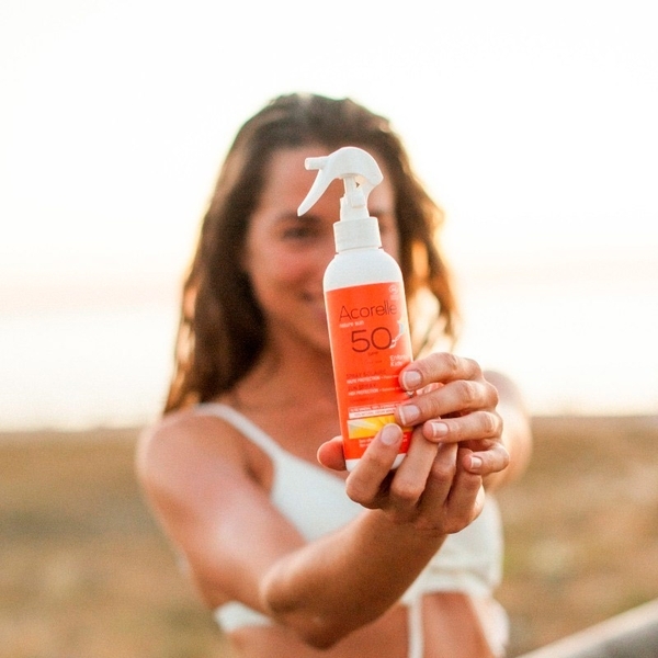 Спрей солнцезащитный для детей Acorelle SPF 50, органический, 150 мл - Pampik - 4