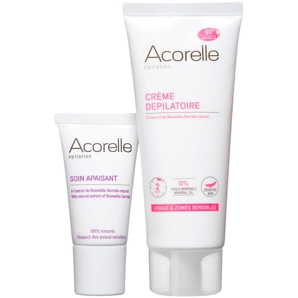 Крем для депіляції обличчя та делікатних зон Acorelle, 75 мл - Pampik