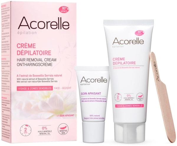 Крем для депіляції обличчя та делікатних зон Acorelle, 75 мл - Pampik - 2