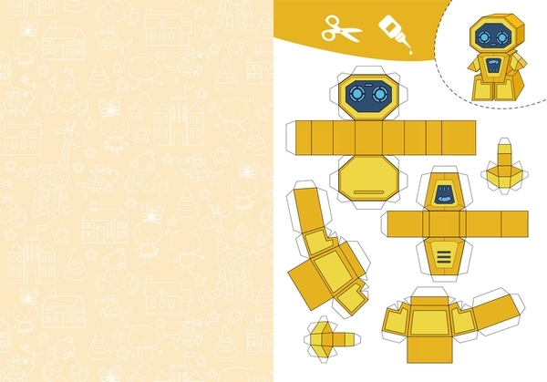 Вирізаємо та клеїмо. Аплікації. Об'ємні саморобки. Мої іграшки - Pampik - 3