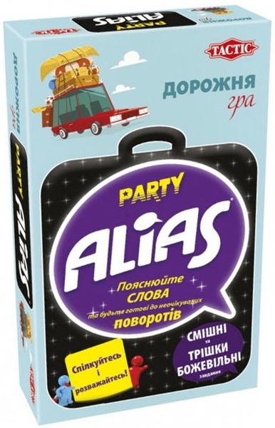 Настільна гра Tactic Паті Еліас дорожня версія, укр. мова (54665) - Pampik