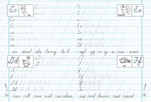 Прописи-тренажер. Англійська мова. Рукописний шрифт - Pampik - 2