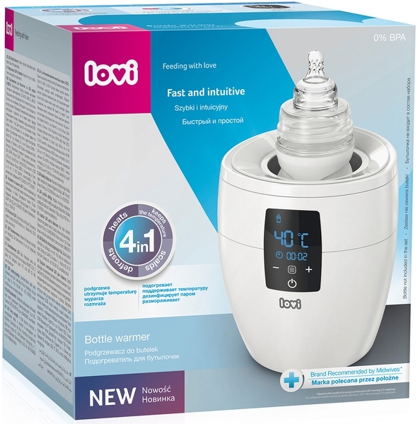 Электрический подогреватель бутылочек LOVI, белый (77/051_whi) - Pampik - 2