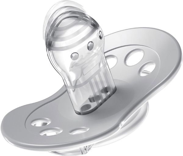 Пустушка силіконова симетрична Lovi Buddy bear, 0-2 міс., 2 шт. (22/862) - Pampik - 4