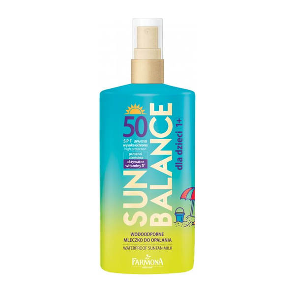 Молочко водостійке Farmona Сан Баланс SPF 50 150 мл - Pampik