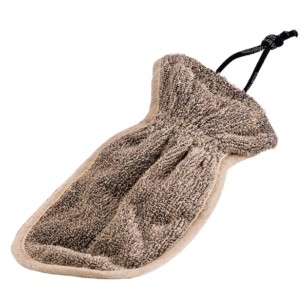 Мочалка-рукавичка для душу Suavipiel Black Massage Mitt - Pampik