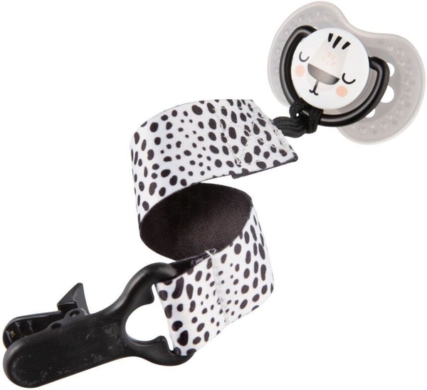 Держатель для пустышки Lovi Salt&Pepper, белый с черным (51/024) - Pampik - 5