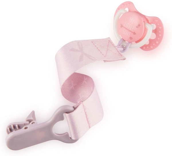 Тримач для пустушки Lovi Baby Shower girl, рожевий (51/020girl) - Pampik - 6