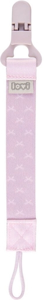 Тримач для пустушки Lovi Baby Shower girl, рожевий (51/020girl) - Pampik - 2