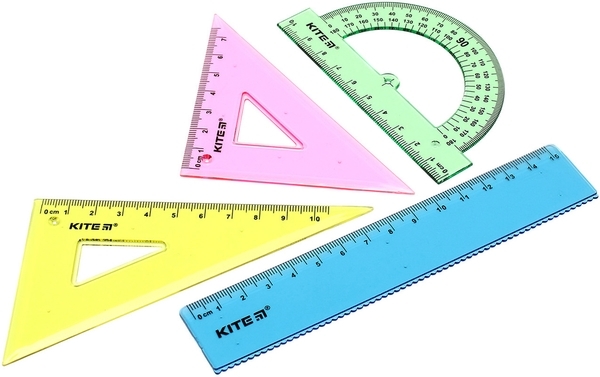 Набор инструментов для черчения Kite, ассорти (K17-281) - Pampik - 3