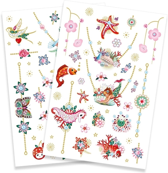 Набор наклеек на тело Djeco Фиона (DJ09586) - Pampik - 3