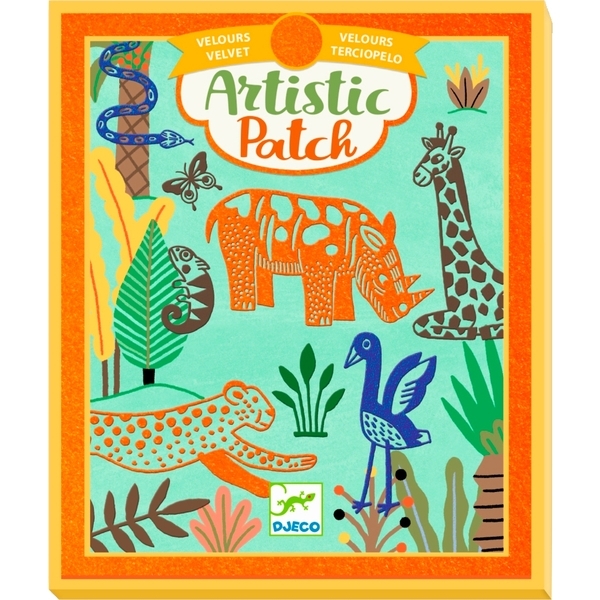 Художественные патчи Djeco Саванна с вельветом (DJ09471) - Pampik - 2