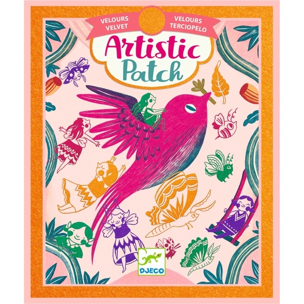 Художественные патчи Djeco Воздушность с вельветом (DJ09467) - Pampik