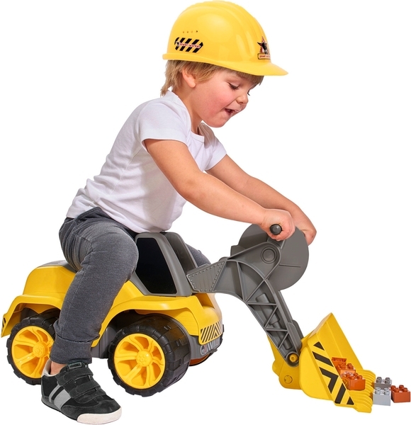 Толокар Big Навантажувач Максі, жовтий (55813) - Pampik - 5