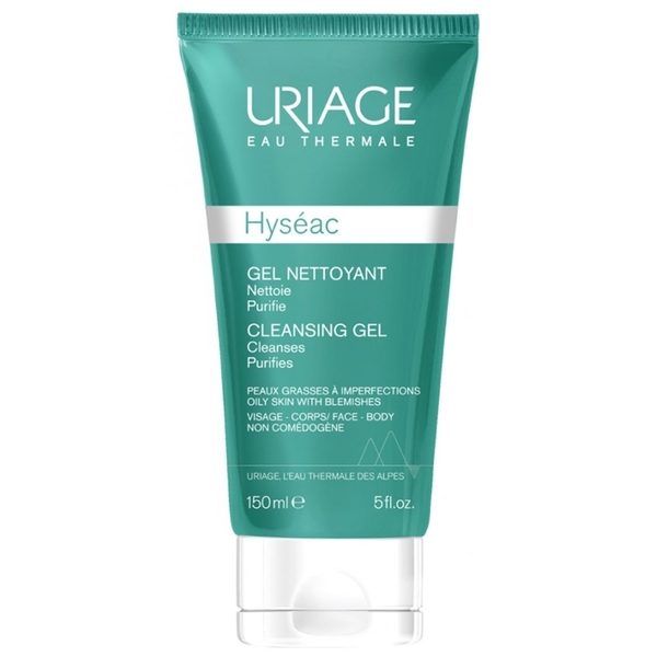Гель для обличчя Uriage Hyseac Cleansing Gel Nettoyant Очищаючий, 150 мл - Pampik