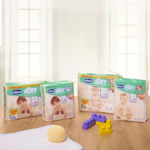 Подгузники на липучках Chicco Airy 5 (11-25 кг), 34 шт. - Pampik - 4