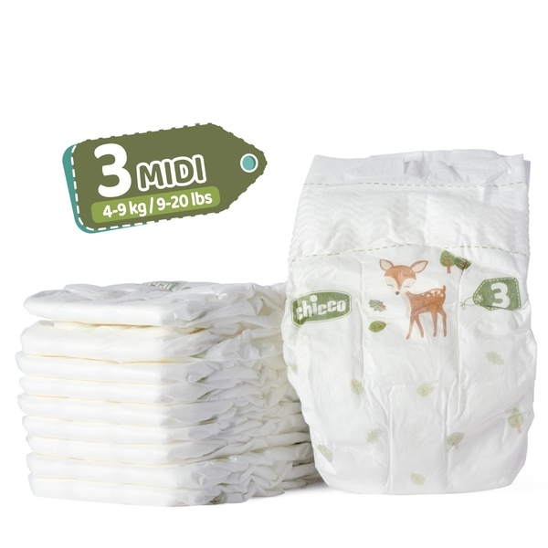 Підгузки на липучках Chicco Airy 3 (4-9 кг), 42 шт. - Pampik - 2
