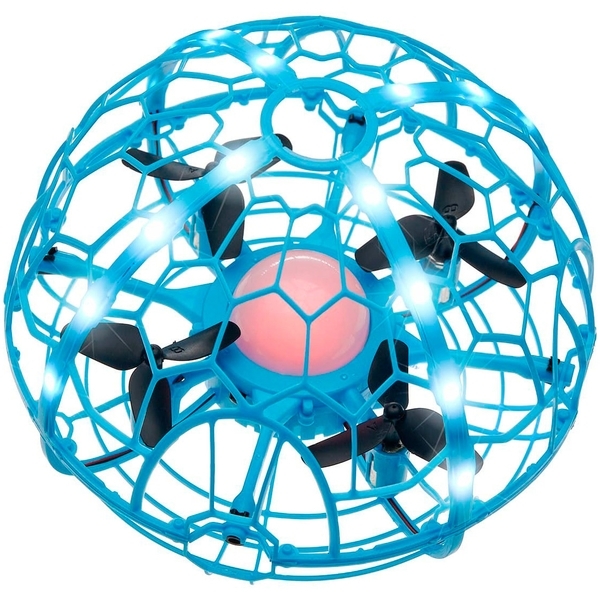 Квадрокоптер "Безумный шар", голубой ZIPP Toys - Pampik