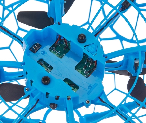 Квадрокоптер "Безумный шар", голубой ZIPP Toys - Pampik - 4