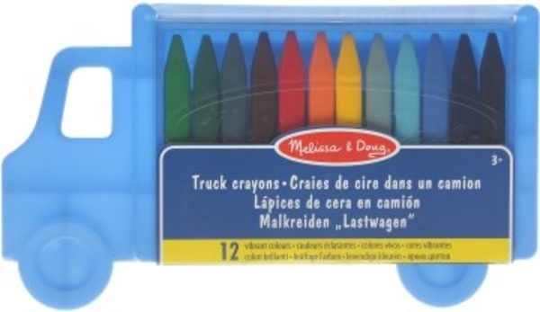 Набор полимерных мелков (12 цветов) "Машина" Melissa&Doug, 12 цветов - Pampik