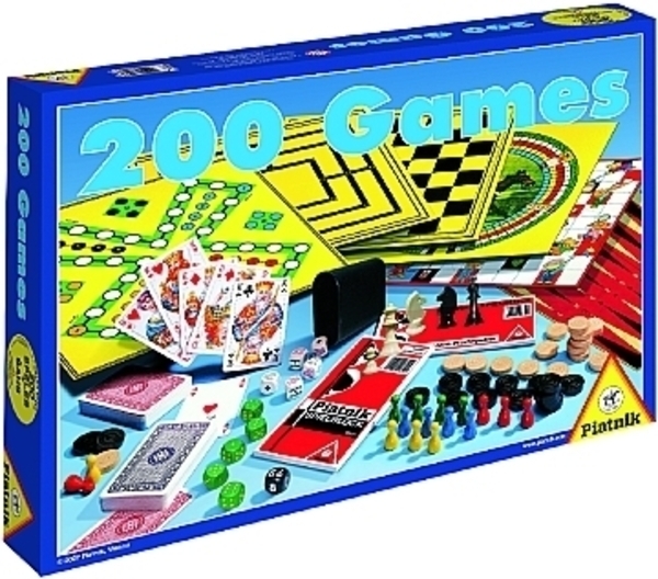 Набор настольных игр Piatnik 200 в 1 + шахматы - Pampik - 2