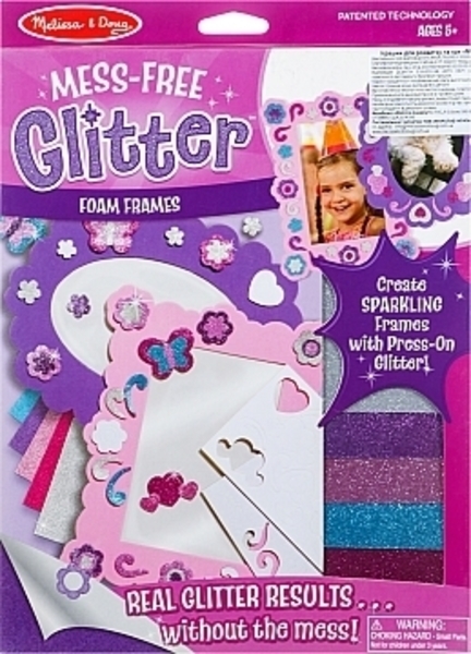 Набор для творчества с объемными блестящими наклейками "Рамки для фото" Melissa&Doug - Pampik