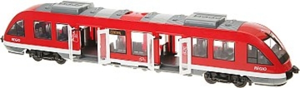 Міський поїзд Dickie Toys, 45 см, червоний (3748002) - Pampik - 2