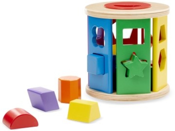 Деревянный сортер-крутилка Melissa&Doug - Pampik