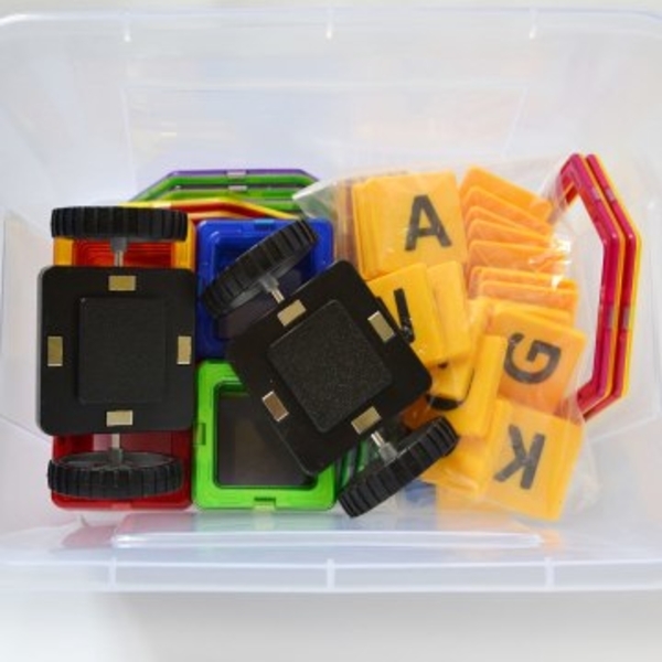 3D магнитный конструктор, 118 деталей Магникон - Pampik - 3