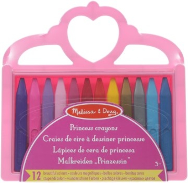 Набор полимерных мелков (12 цветов) "Принцесса" Melissa&Doug, 12 цветов - Pampik